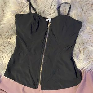 guess zip up top